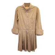 Pre-owned Cotton dresses Michael Kors Pre-owned , Beige , Dames