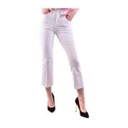 Witte Jeans Ss22 Stijlvolle Upgrade L'Agence , White , Dames