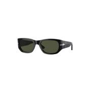 Zwarte zonnebril met stijl Po3307S Persol , Black , Unisex