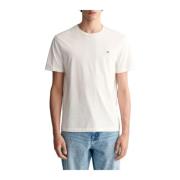 T-Shirts Gant , White , Heren
