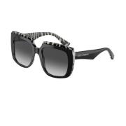 DG4414Large Dames Zonnebril Dolce & Gabbana , Black , Dames