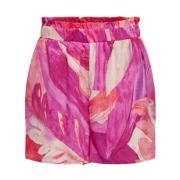 Vis HW Shorts AOP Only , Multicolor , Dames