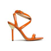 Stijlvolle Sandaal voor Zomer Outfits Michael Kors , Orange , Dames