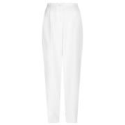 Chique Mimou Broek met Elegante Print Dante 6 , White , Dames