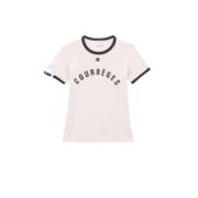 Beige Mode Top Band Courrèges , White , Dames