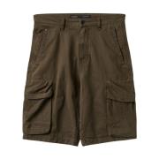 Khaki Cargo Shorts met Koordzoom Gabba , Green , Heren