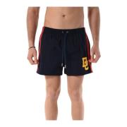 Boxer Kostuum met Logoband Dsquared2 , Blue , Heren