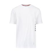 Witte T-shirts en Polos Thom Browne , White , Heren