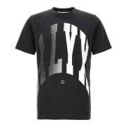 Zwart Logo T-shirt 1017 Alyx 9SM , Black , Heren
