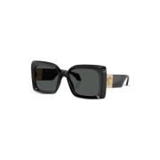 Ve4467U Gb187 Sunglasses Versace , Black , Dames