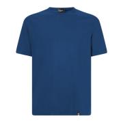 Casual T-shirt voor mannen Drumohr , Blue , Heren