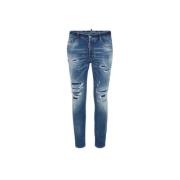 Gescheurde Skater Broek Dsquared2 , Blue , Heren