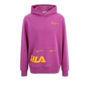 Paarse Hoodie Set Unisex Fila , Purple , Dames