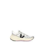 Witte Sneakers Ronde Neus Vetersluiting Veja , Multicolor , Heren