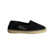 Pre-owned Cotton flats Yves Saint Laurent Vintage , Black , Heren