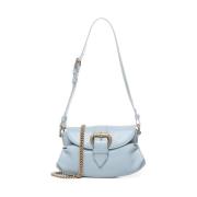 Hartvormige Flap Tas in Suikerpapier Pinko , Blue , Dames