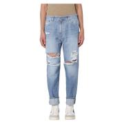 Stijlvolle Denim Jeans voor Mannen Dondup , Blue , Heren