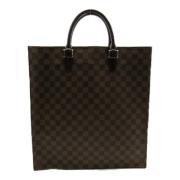 Pre-owned Canvas totes Louis Vuitton Vintage , Brown , Dames