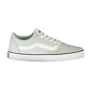 Sportieve Lace-Up Sneaker met Contrastdetails Vans , Green , Dames