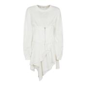 Elegante Jurk voor Vrouwen Acne Studios , White , Dames