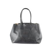 Pre-owned Leather handbags Anya Hindmarch Pre-owned , Black , Dames
