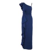 Party Dresses vera mont , Blue , Dames