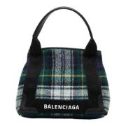 Pre-owned Canvas handbags Balenciaga Vintage , Green , Dames