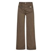 Flare Cut Broek Liu Jo , Brown , Dames