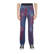 Vintage High Rise Web Stitch Jeans Levi's , Multicolor , Heren