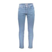 Lichtblauwe Slim Fit Jeans Tommy Hilfiger , Blue , Heren