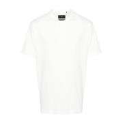Witte Katoenen T-shirts en Polos Y-3 , White , Heren