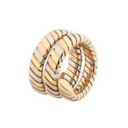 Pre-owned White Gold rings Bvlgari Vintage , Multicolor , Dames
