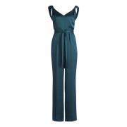 Bloemen mouwloze jumpsuit vera mont , Green , Dames