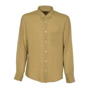 Beige Cassel Logo Shirt A.p.c. , Beige , Heren