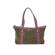 Pre-owned Canvas gucci-bags Gucci Vintage , Multicolor , Dames