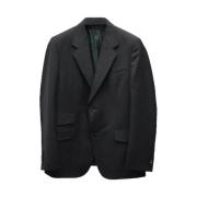Pre-owned Wool outerwear Gucci Vintage , Black , Heren