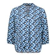 Paisley 3/4 Mouw Blouse Betty Barclay , Blue , Dames