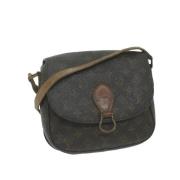 Pre-owned Canvas louis-vuitton-bags Louis Vuitton Vintage , Brown , Da...