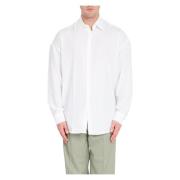 Oversized Shirt Costumein , White , Heren