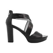 Hoge hak sandalen voor vrouwen Nerogiardini , Black , Dames