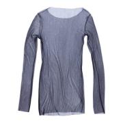 Zijden Tulpen Top Cortana , Blue , Dames