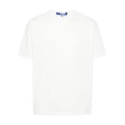 Witte T-shirts en Polos met Zijsplitten Junya Watanabe , White , Heren