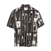 Foto Strip Shirt Carhartt Wip , Black , Heren