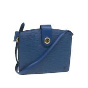 Pre-owned Leather louis-vuitton-bags Louis Vuitton Vintage , Blue , Da...