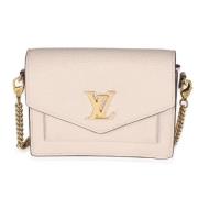 Pre-owned Leather crossbody-bags Louis Vuitton Vintage , Beige , Dames