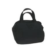 Pre-owned Nylon handbags Prada Vintage , Black , Dames