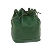 Pre-owned Leather louis-vuitton-bags Louis Vuitton Vintage , Green , D...