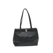 Pre-owned Leather handbags Salvatore Ferragamo Pre-owned , Black , Dam...