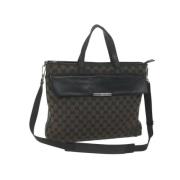 Pre-owned Canvas gucci-bags Gucci Vintage , Multicolor , Dames