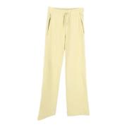 Pre-owned Cotton bottoms Dries van Noten Pre-owned , Yellow , Dames